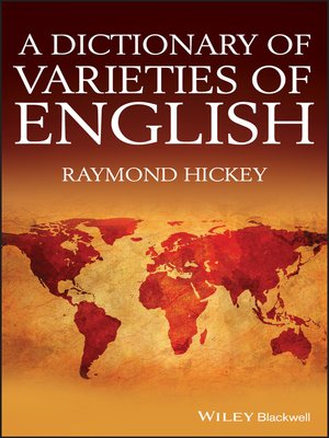 cover image of A Dictionary of Varieties of English